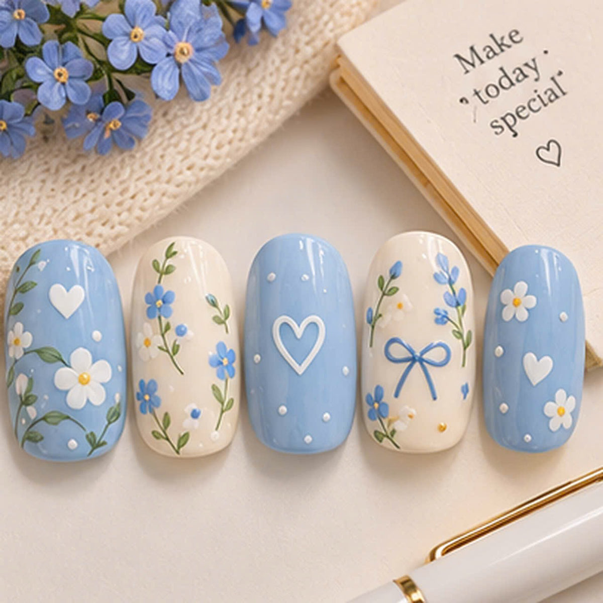 Baby Cute 09 press-on nails