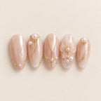Bridal 01 press-on nails