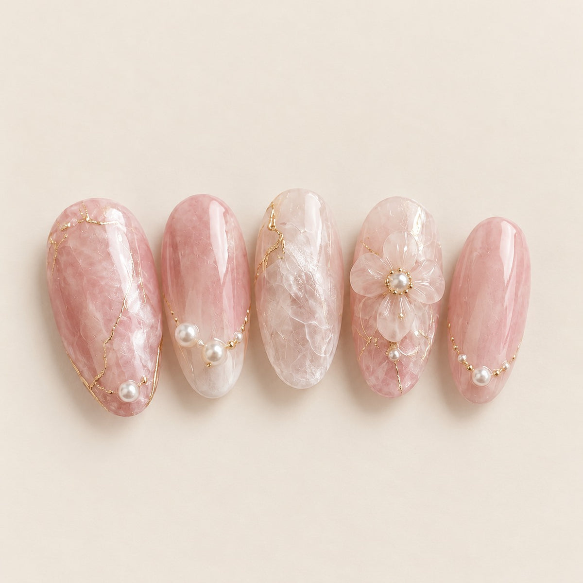 Bridal 04 press-on nails