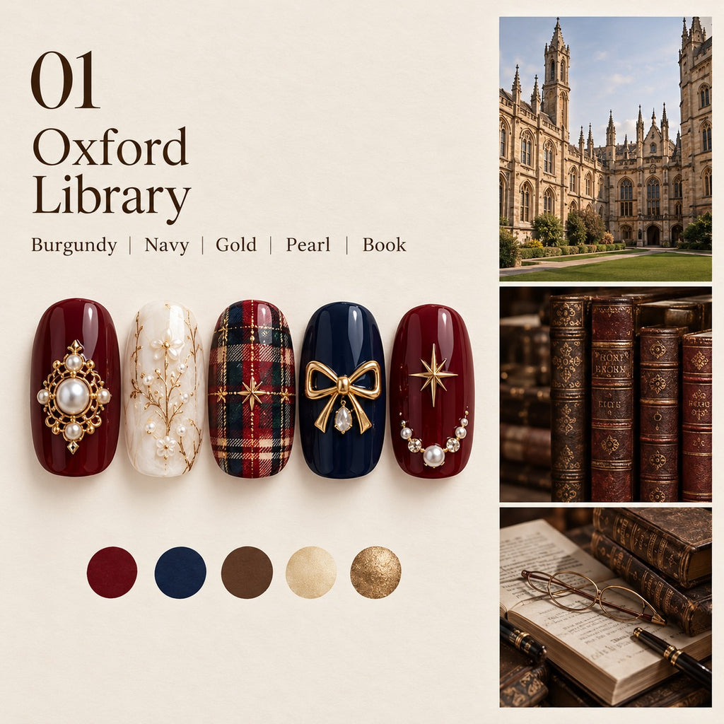 Oxford Library design card