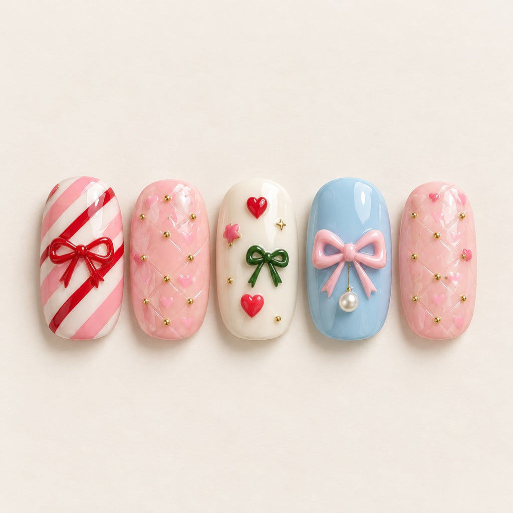 British Sweetie press-on nails