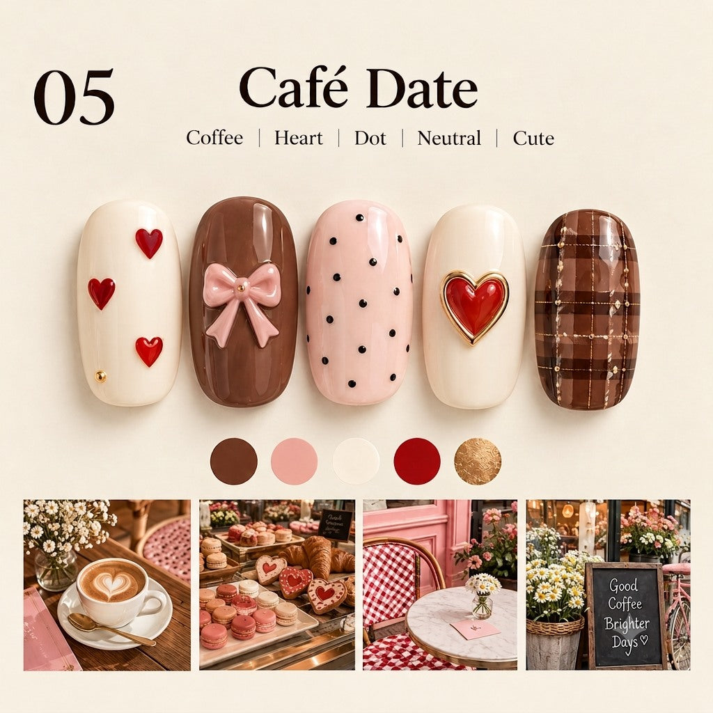 Cafe Date design card