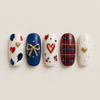 Eclectic London press-on nails