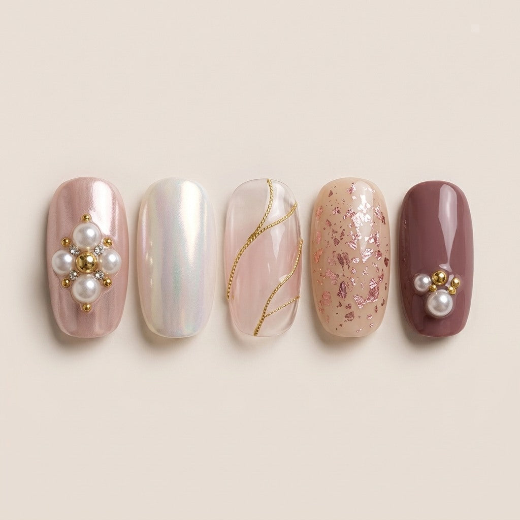 Wealth Whispers 04 press-on nails