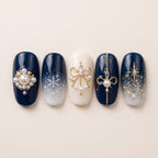 Midnight Elegance press-on nails