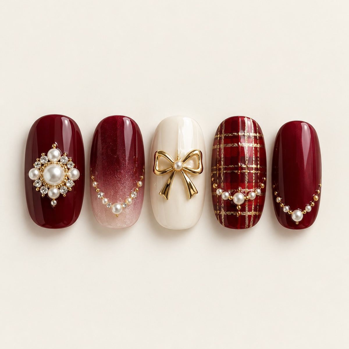 Velvet Midnight press-on nails
